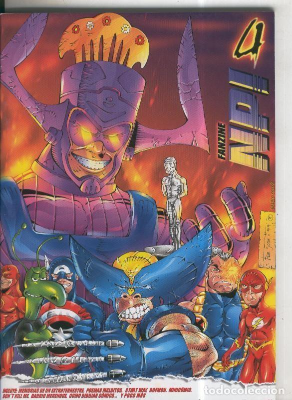 C&oacute;mics: Fanzine: NPI numero 4 - Varios