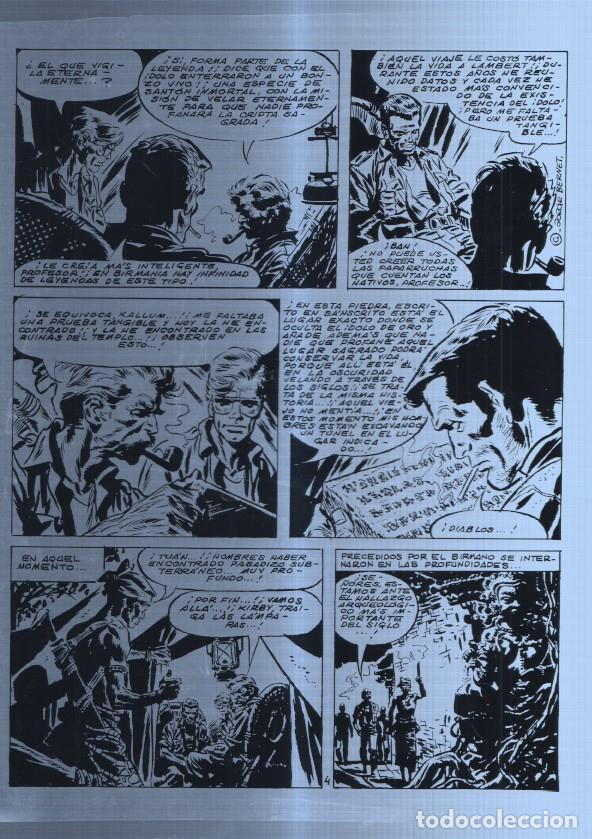 C&oacute;mics: Fotolito de JORDI BERNET, para la serie Dan Lacombe ? - Varios