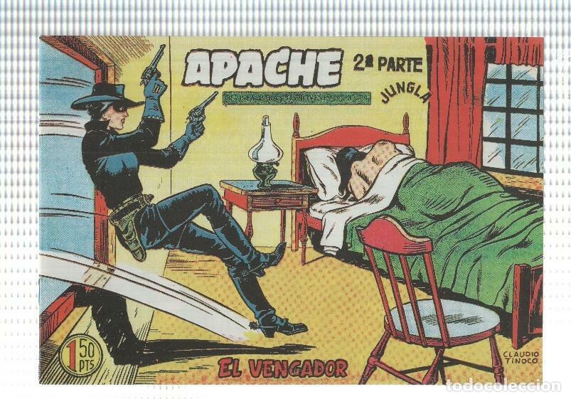 C&oacute;mics: Facsimil: Apache segunda serie numero 18: El vengador - Claudio Tinoco - Foto 1