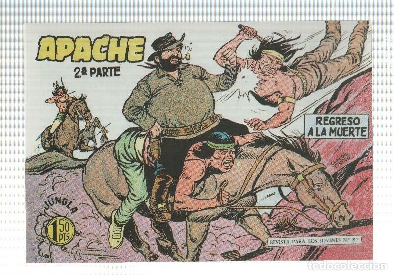 C&oacute;mics: Facsimil: Apache segunda serie numero 24: Regreso a la muerte - Claudio Tinoco - Foto 1