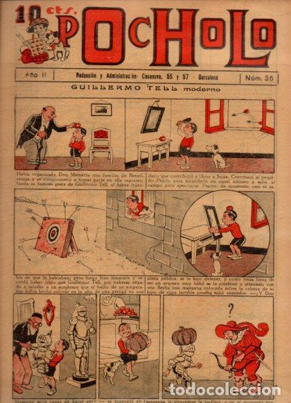 Comics: V48924: POCHOLO n&ordm; 36. Guillermo Tell moderno