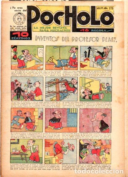 Comics: V48992: POCHOLO n&ordm; 175. Inventos del profesor Plaff