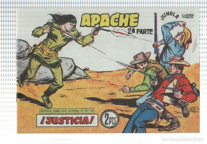C&oacute;mics: Facsimil: Apache segunda serie numero 67: Justicia - Claudio Tinoco - Foto 1