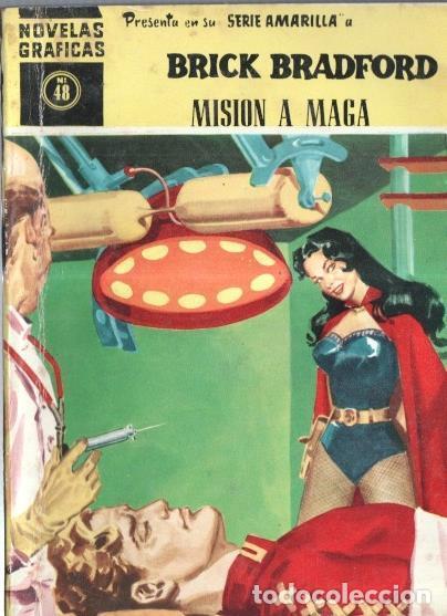 C&oacute;mics: Dolar: Novela Grafica serie amarilla numero 48: Brick Bradford: mision a Maga - Paul Norris