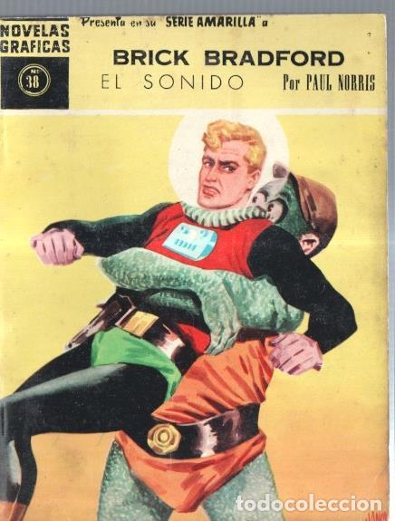 C&oacute;mics: Dolar: Novela Grafica serie amarilla numero 38: Brick Bradford: el sonido - Paul Norris