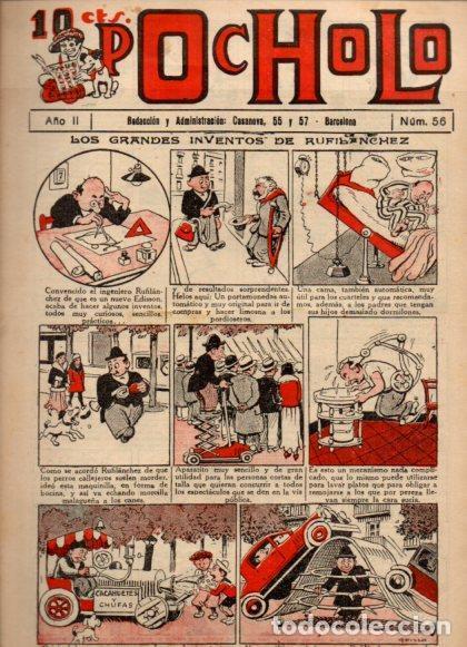 Comics: V48948: POCHOLO n&ordm; 56. Los grandes inventos de Rufilanchez