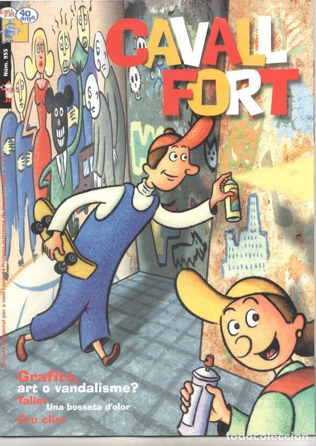 Comics: Revista: Cavall Fort num 955, maig 2002 - Grafits, art o vandalisme - Varios