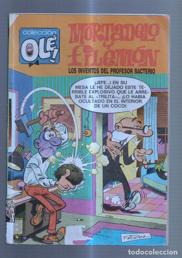 Comics: Colecion Ole numero 98-M.64: Mortadelo y Filemon: Los inventos del profesor Bacterio - Iba&ntilde;ez