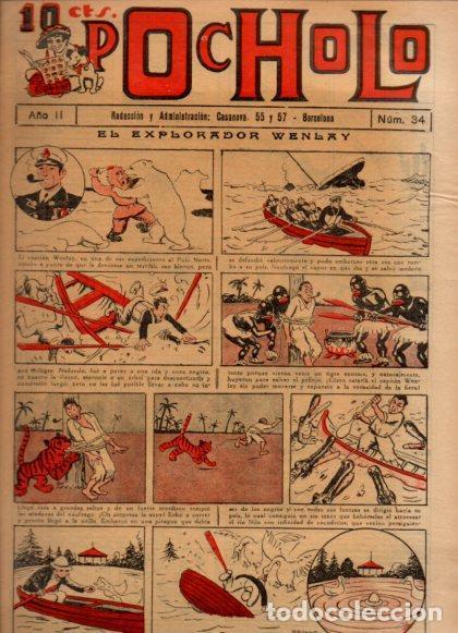Comics: V48926: POCHOLO n&ordm; 34. El explorador Wenlay
