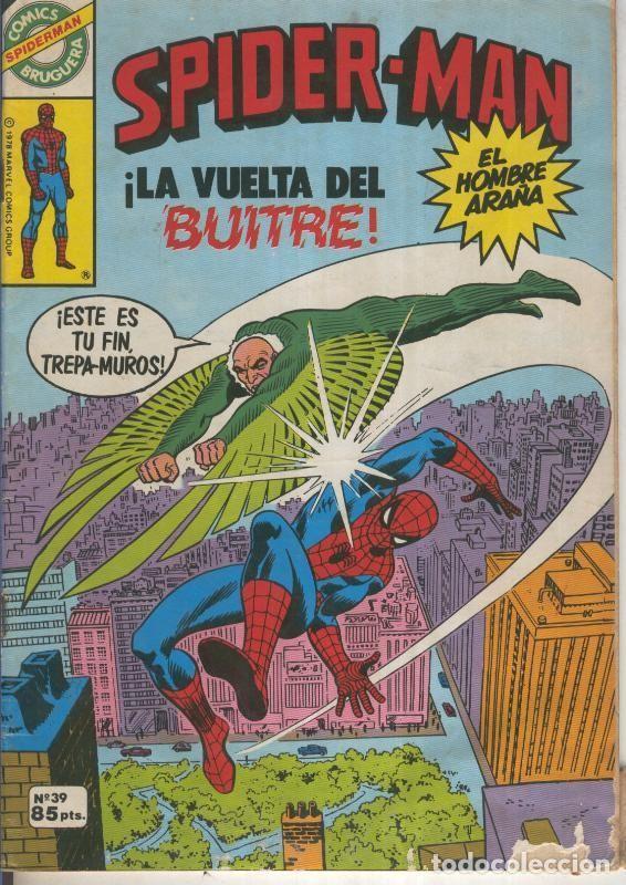 Comics: Comics Bruguera: Spiderman numero 39 (numerado 2 en trasera) - Varios