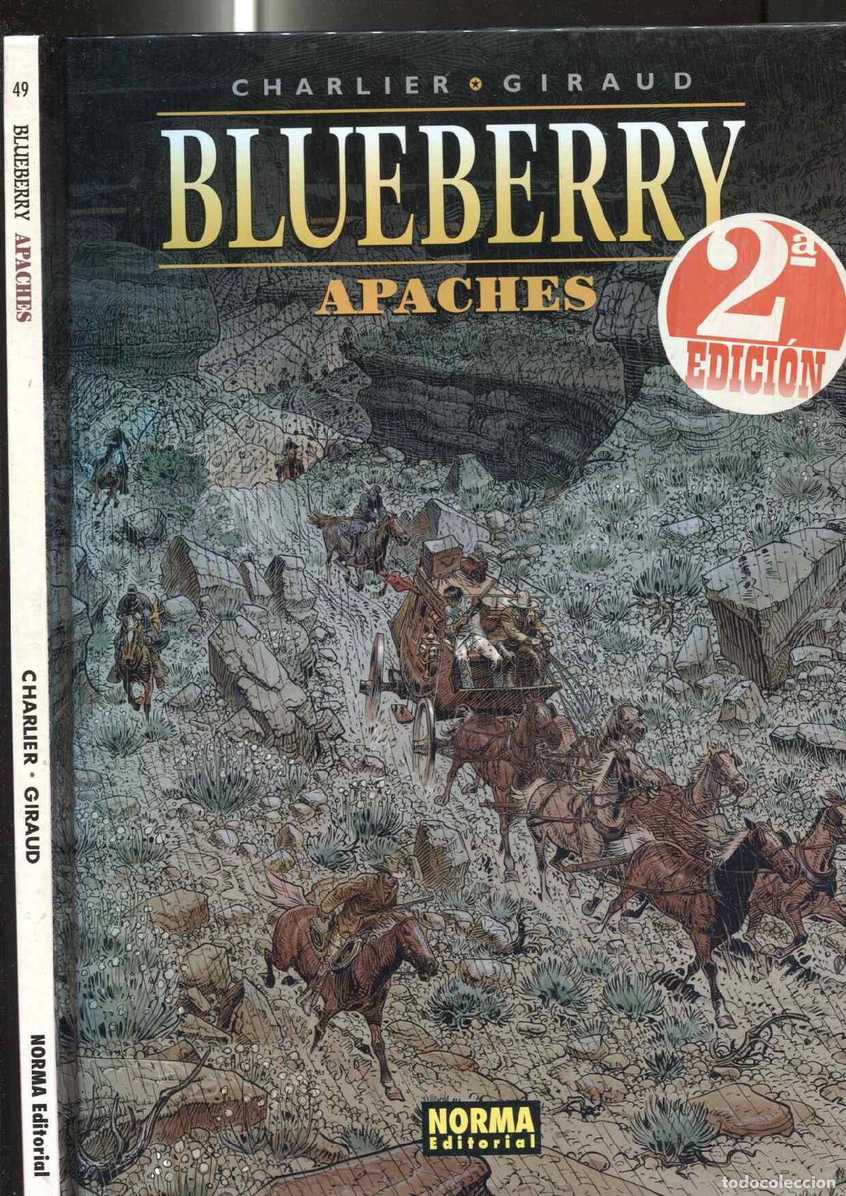 Comics: Norma: Blueberry numero 49: apaches (segunda edicion) - Charlier-Giraud