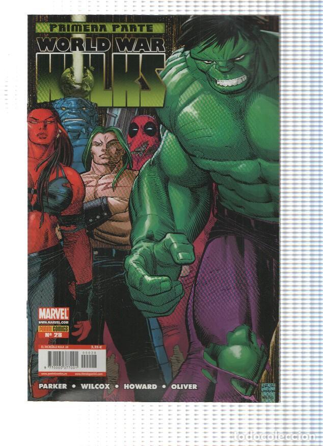 Comics: EL INCREIBLE HULK, Volumen 1, Numero 28: World War Hulks, Parte 1 (Panini 2011) - Jeff Parker