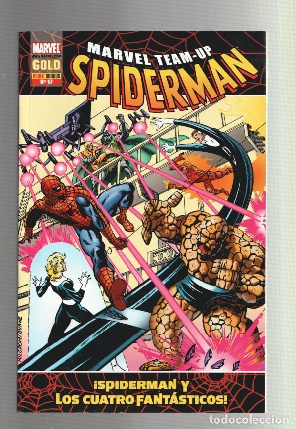Comics: Panini:Marvel Team-Up Spiderman numero 17: Spiderman y Los Cuatro Fantasticos - varios