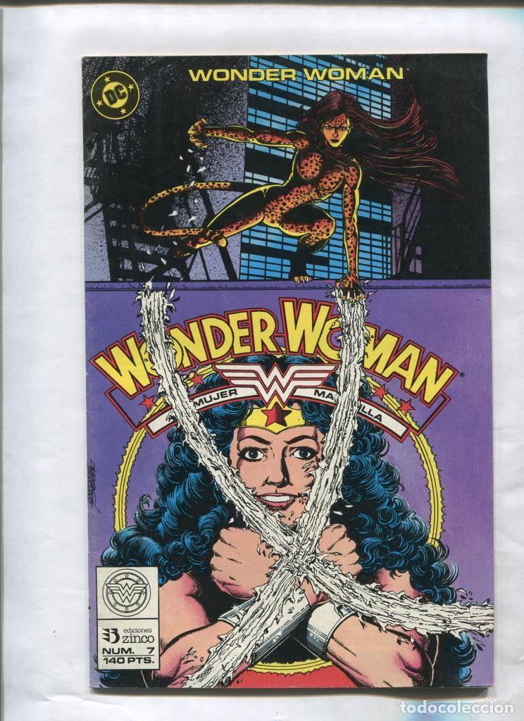 C&oacute;mics: Wonder Woman numero 07 (numerado 1 en trasera): Pasajes en el tiempo - George Perez