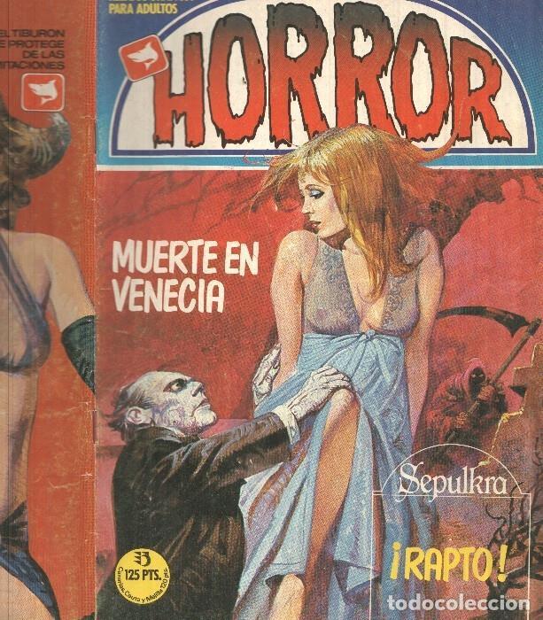 Fumetti: Horror numero 073: Muerte en Venecia (numerado 1 en trasera) - Varios