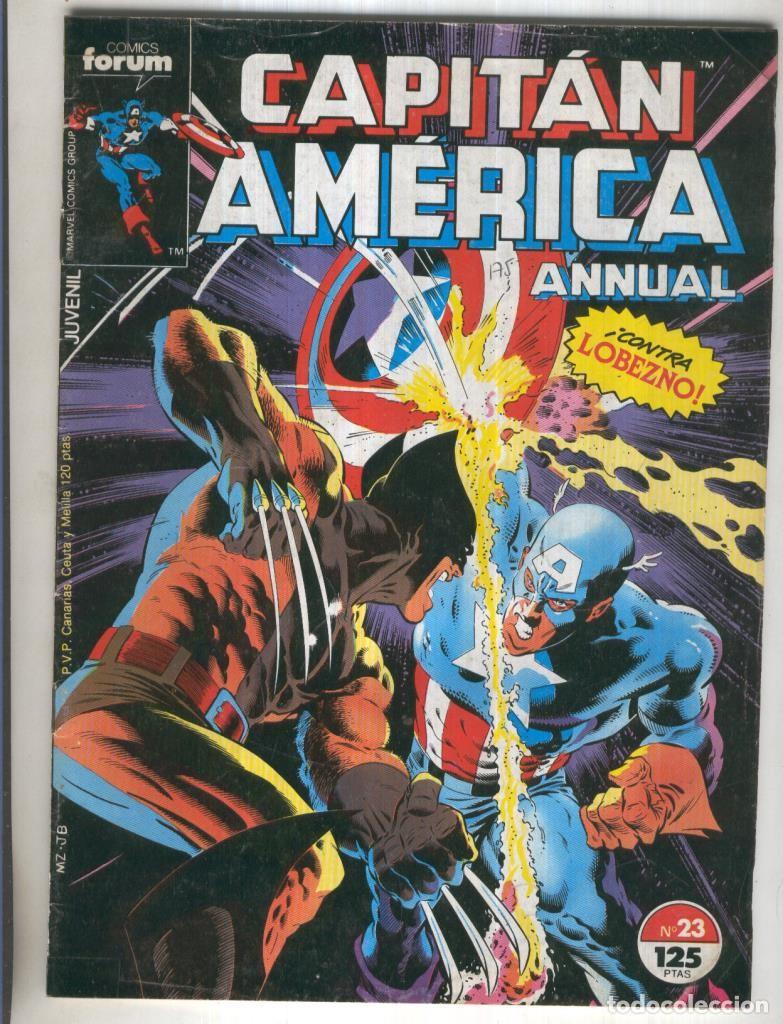 Fumetti: Capitan America volumen 1 numero 023: Contra Lobezno - varios