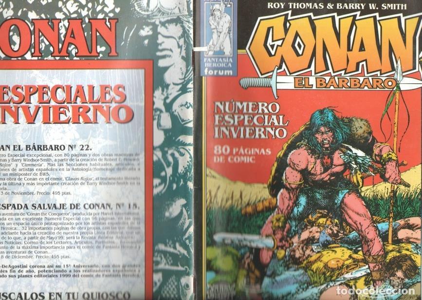 Fumetti: Planeta: Conan el barbaro numero 22: Clavos rojos, especial 80 paginas - Roy Thomas-John Buscema