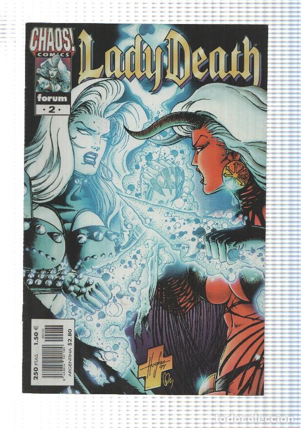 Fumetti: Planeta: Lady Death numero 02: Comportamiento maligno, segunda parte - Pulido-Hughes