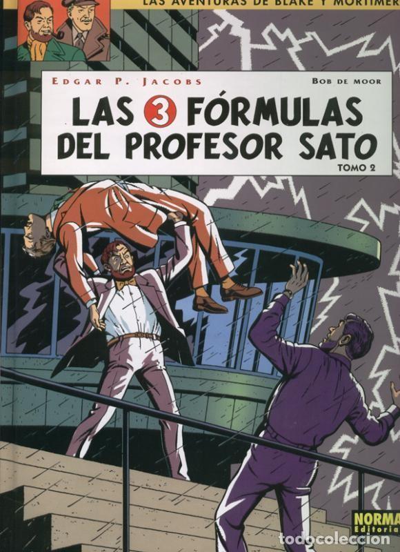 Fumetti: Blake & Mortimer volumen 12: Las 3 formulas del profesor Sato numero 2 - Edgar P.Jacobs - Bob de Moo