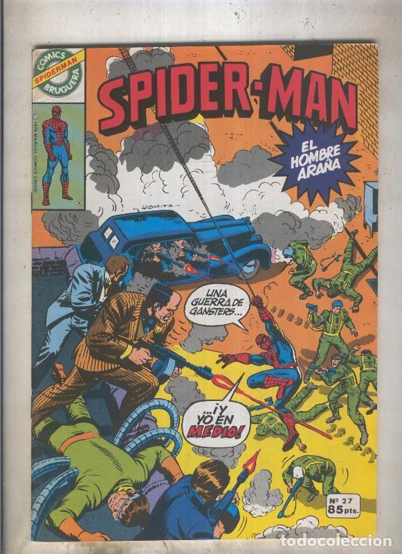 Comics: Comics Bruguera: Spiderman numero 27 (numerado 1 en trasera) - varios