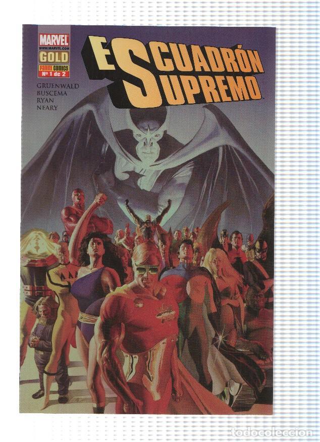 Comics: Marvel Gold: ESCUADRON SUPREMO, Numero 01: El Principio de la Utopia (Panini 2009) - Mark Gruenwald