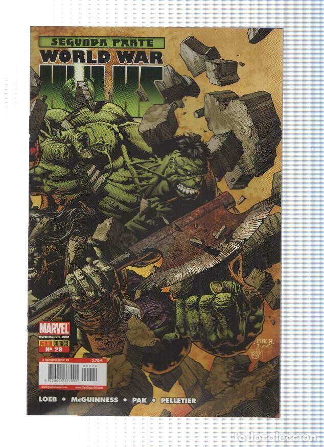 Comics: EL INCREIBLE HULK, Volumen 1, Numero 29: World War Hulks, Parte 2 (Panini 2011) - Jeph Loeb