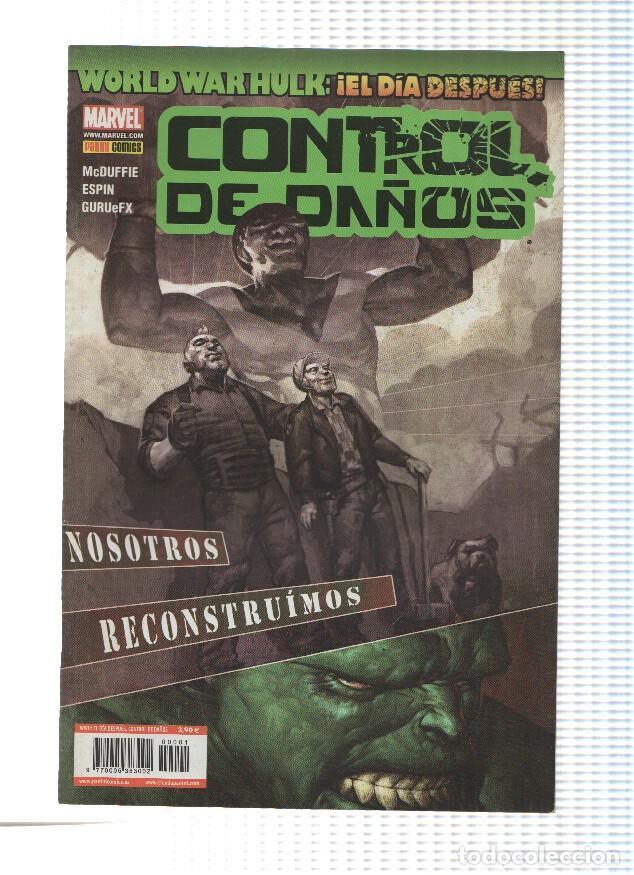Comics: WORLD WAR HULK: CONTROL DE DA&Ntilde;OS: Que Ha pasado con toda la Diversion del Mundo (Panini 2008) - Dway