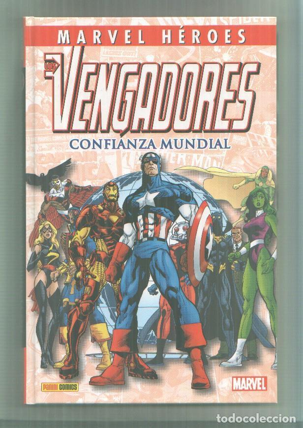 Comics: Panini: Marvel Heroes numero 33: Los Vengadores: confianza mundial - varios