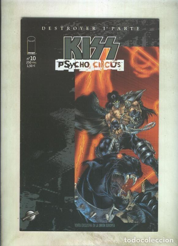 Comics: Planeta: Kiss Psycho Circus numero 10: Destroyer - Holguim-Medina