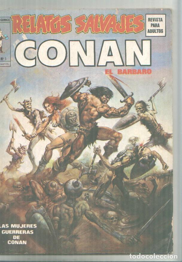 Comics: Vertice: Relatos Salvajes volumen 1 numero 05 : Conan el barbaro: Las mujeres guerreras de Conan - v