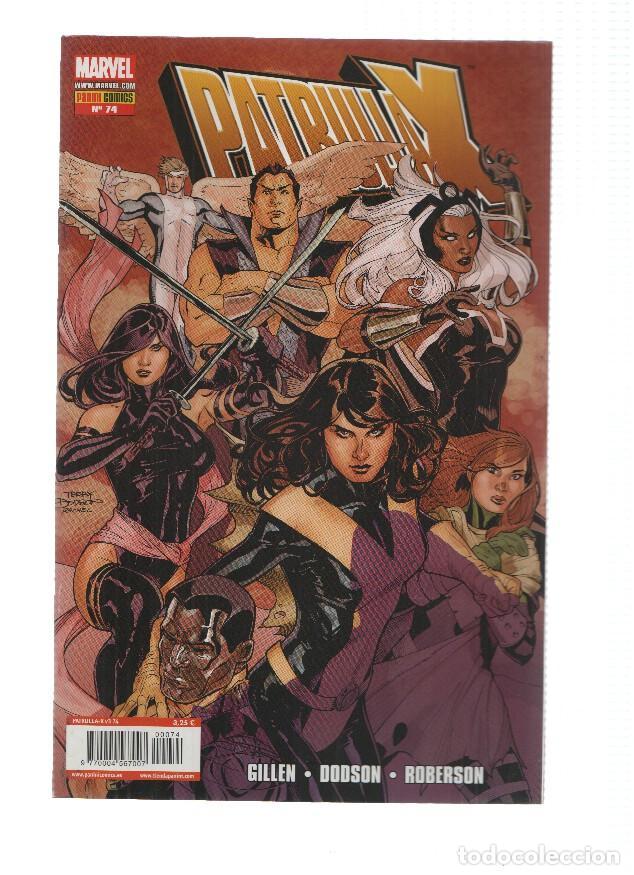 Comics: PATRULLA X: Volumen 3, Numero 74: Punto de Ruptura y Perdiendo a Hope (Panini 2012) - Ed Brubaker