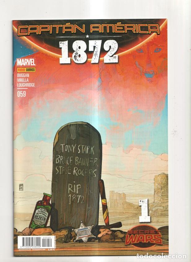 Comics: Panini: Capitan America volumen 8 numero 59: 1872 - Varios