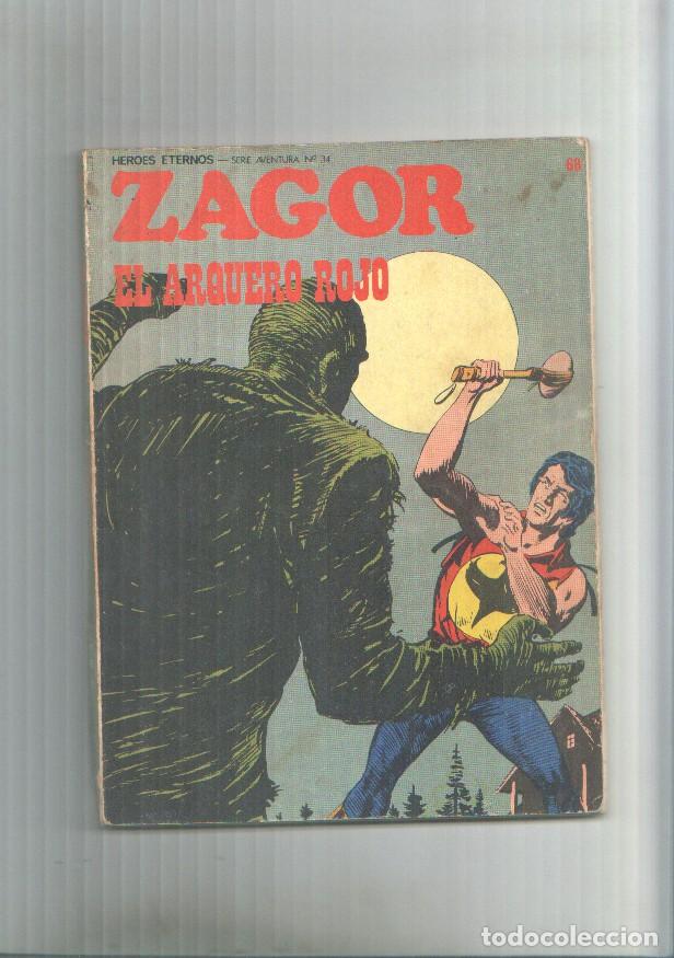 C&oacute;mics: Burulan: Zagor numero 68: El arquero roio - G.Nolitta