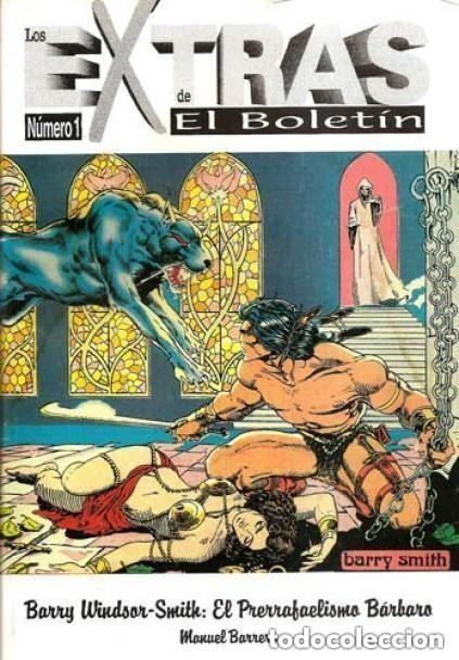 Comics : BARRY WINDSOR SMITH: EL PRERRAFAELISMO BARBARO, EXTRAS DE EL BOLETIN N&ordm; 1 - COMO NUEVO - OFM16