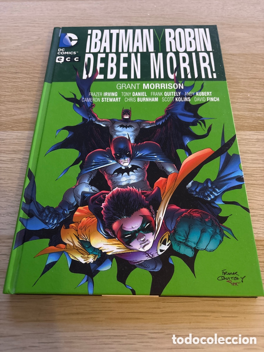 C&oacute;mics: Batman y Robin deben morir. Grant Morrison
