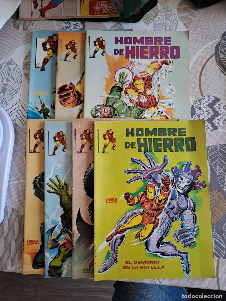 C&oacute;mics: Hombre de hierro completa 7 n&uacute;meros, Surco
