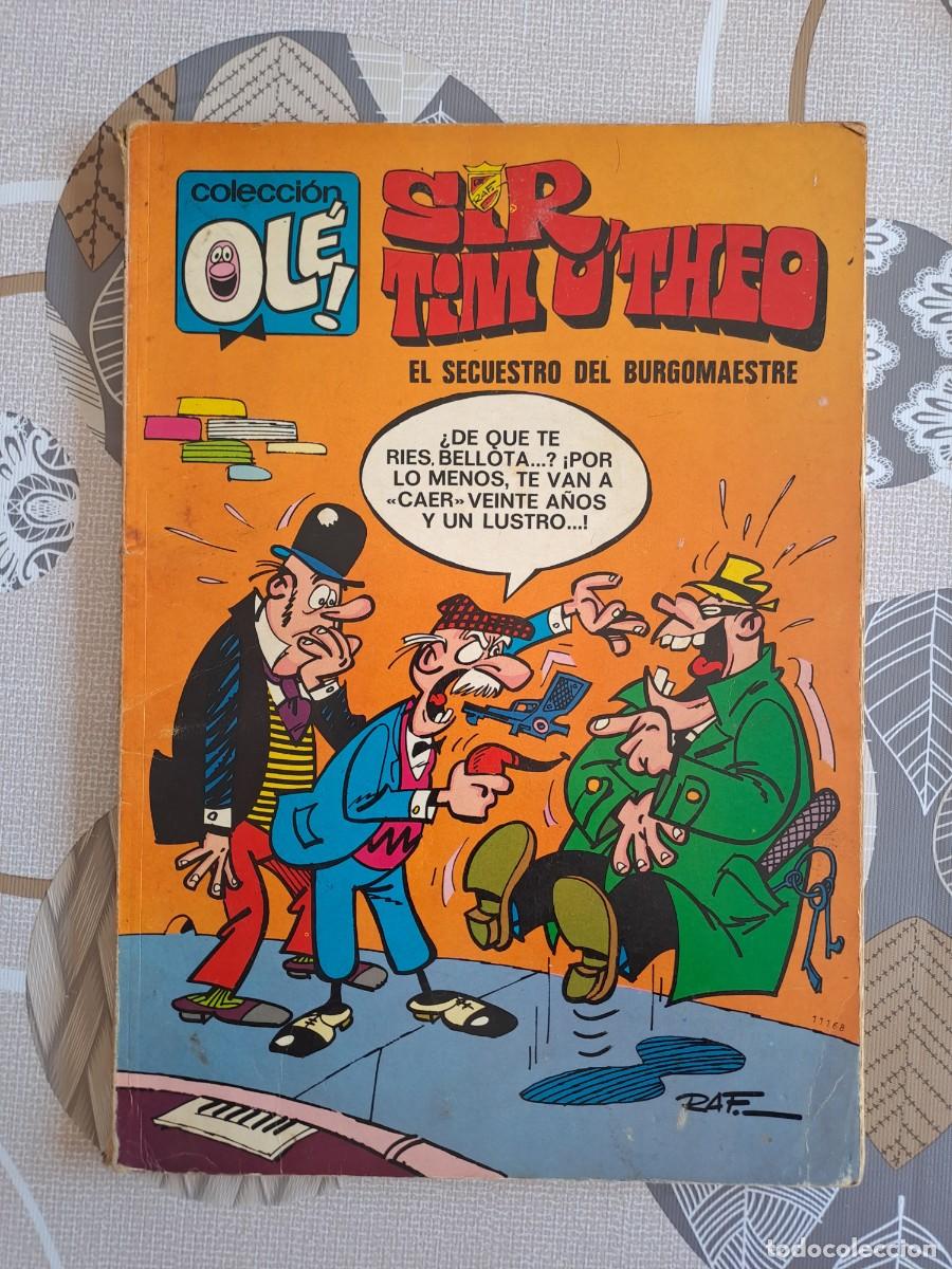 C&oacute;mics: Ole 66, Sir Tim O'theo, el secuestro del burgomaestre, Bruguera con el numero en el lomo