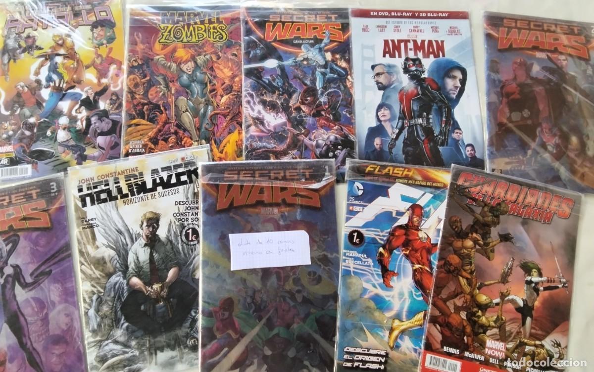 C&oacute;mics: LOTE DE 10 COMICS VARIADOSNUEVOS EN FUNDA , VER COMPOSICION , - Foto 2