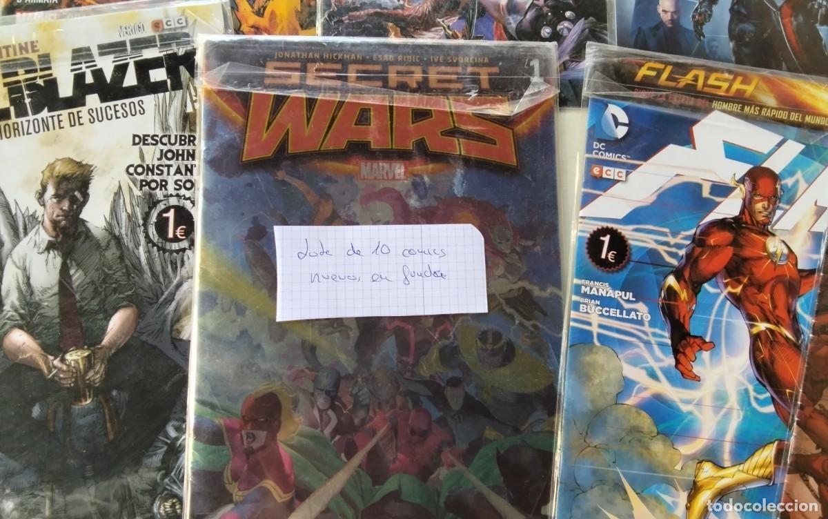 C&oacute;mics: LOTE DE 10 COMICS VARIADOSNUEVOS EN FUNDA , VER COMPOSICION , - Foto 8