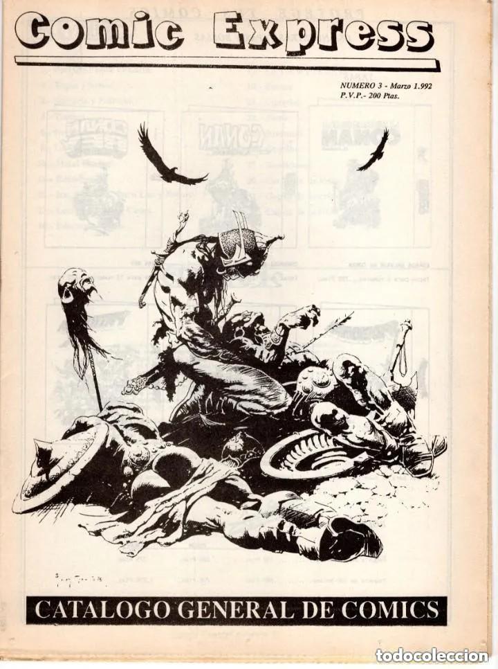 Comics: COMIC EXPRESS N&ordm; 3 MARZO 1992 (CATALOGO DE COMICS) - OFM16