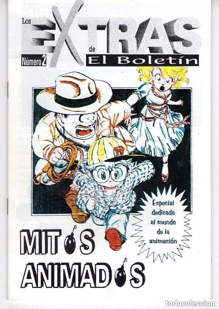 Comics: EXTRAS DE EL BOLETIN 02 MITOS ANIMADOS - ESP. DEDICADO AL MUNDO DE LA ANIMACION - IMPECABLE - OFM16