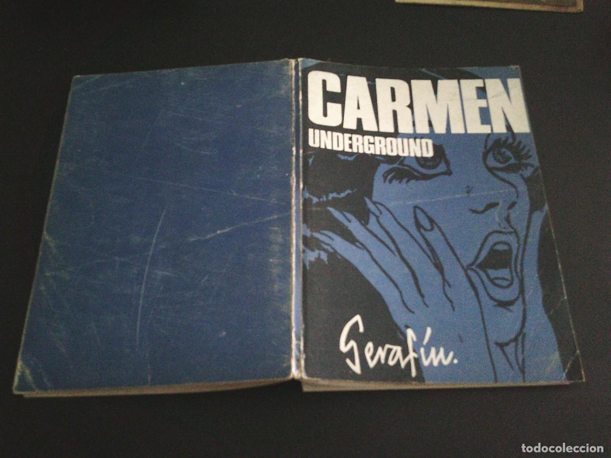 C&oacute;mics: CARMEN - UNDERGROUND I Y II - SERAFIN ROJO - EDITORIAL GISA EDICIONES - CJ 252 - Foto 2
