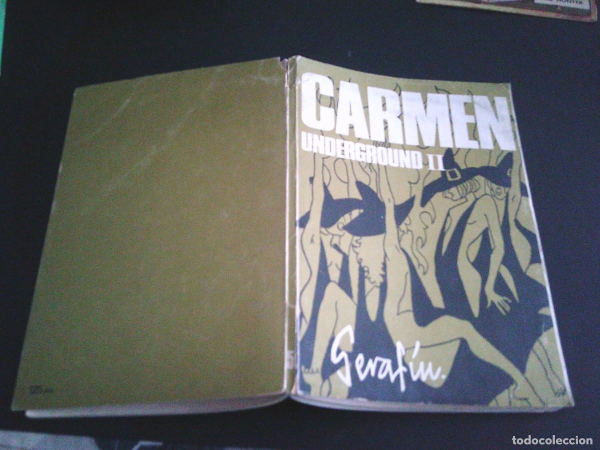 C&oacute;mics: CARMEN - UNDERGROUND I Y II - SERAFIN ROJO - EDITORIAL GISA EDICIONES - CJ 252 - Foto 3