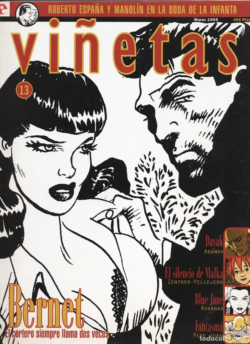 C&oacute;mics: REVISTA MENSUAL VI&Ntilde;ETAS N&ordm; 13 ROBERTO ESPA&Ntilde;A Y MANOLIN BERNET 1995