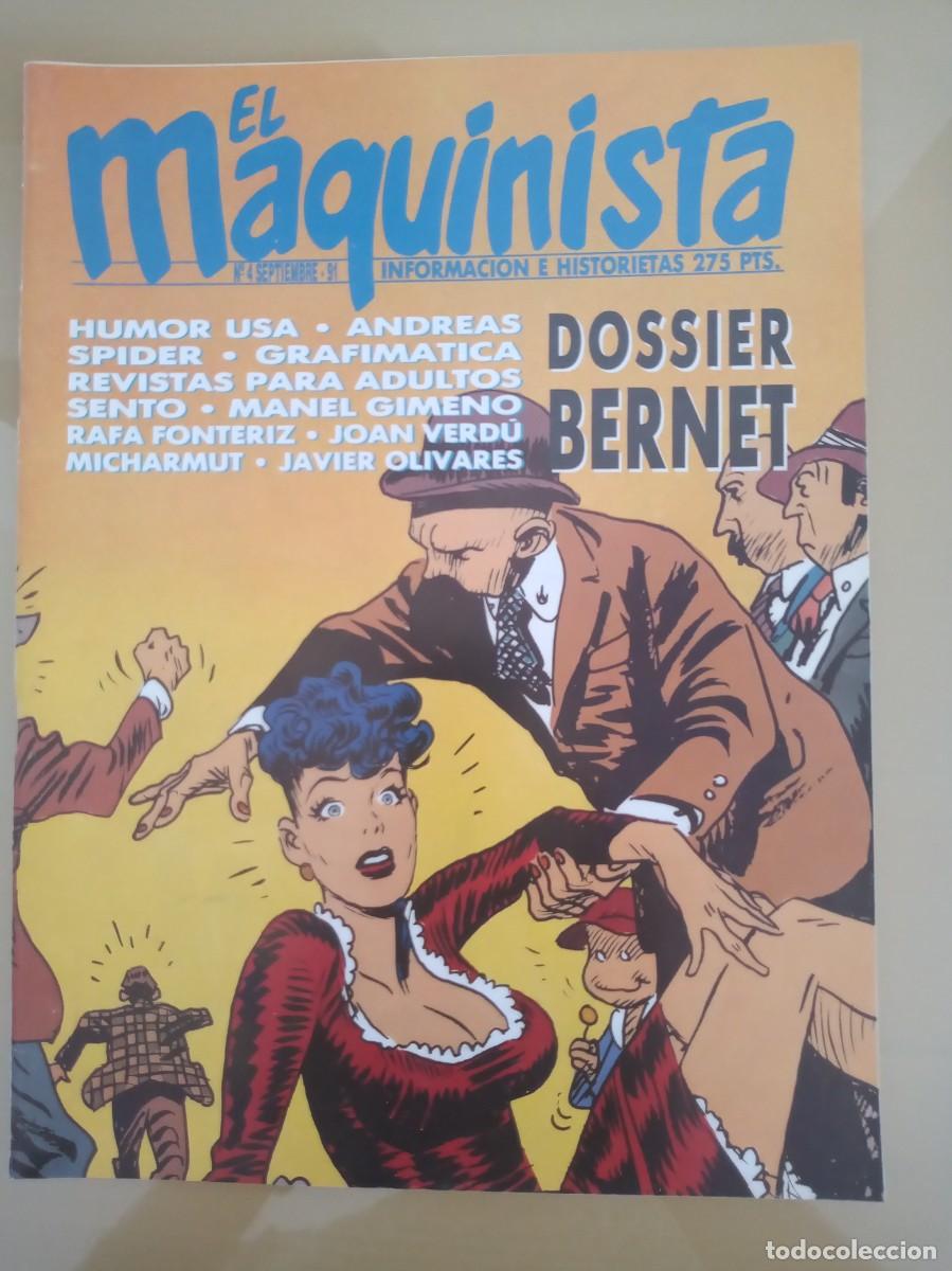 Comics: EL MAQUINISTA N&ordm; 4 Y 5- BERNET- MIQUE BELTRAN