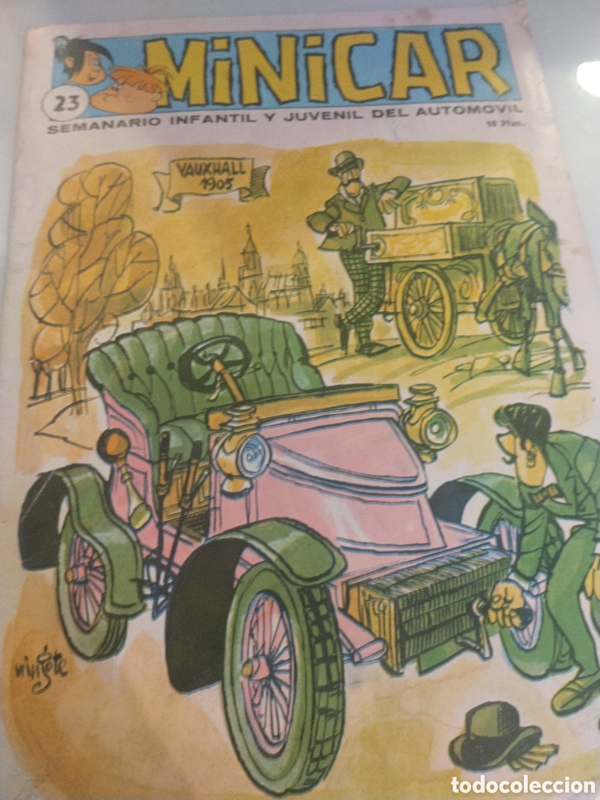 Comics : Minicar. N. 23. Seminario infantil y juvenil del automovil