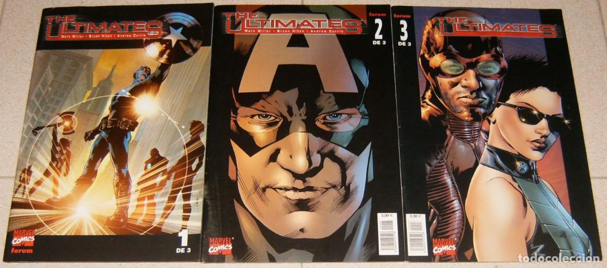 Comics : THE ULTIMATES . Forum. 1 2 3 . PRIMERA MINISERIE COMPLETA . LOS VENGADORES
