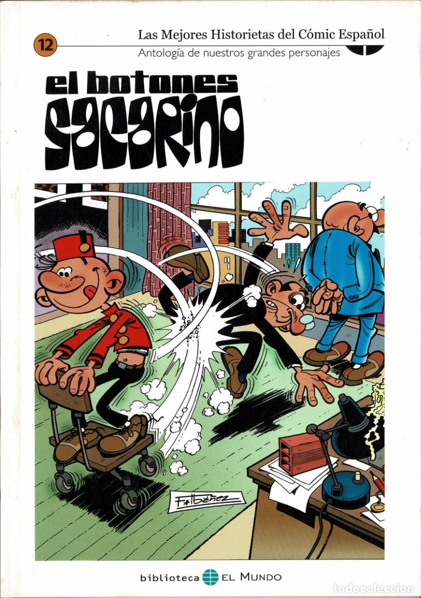C&oacute;mics: Las Mejores Historietas del C&oacute;mic Espa&ntilde;ol N&ordm; 12. El Botones Sacarino - J. Escobar