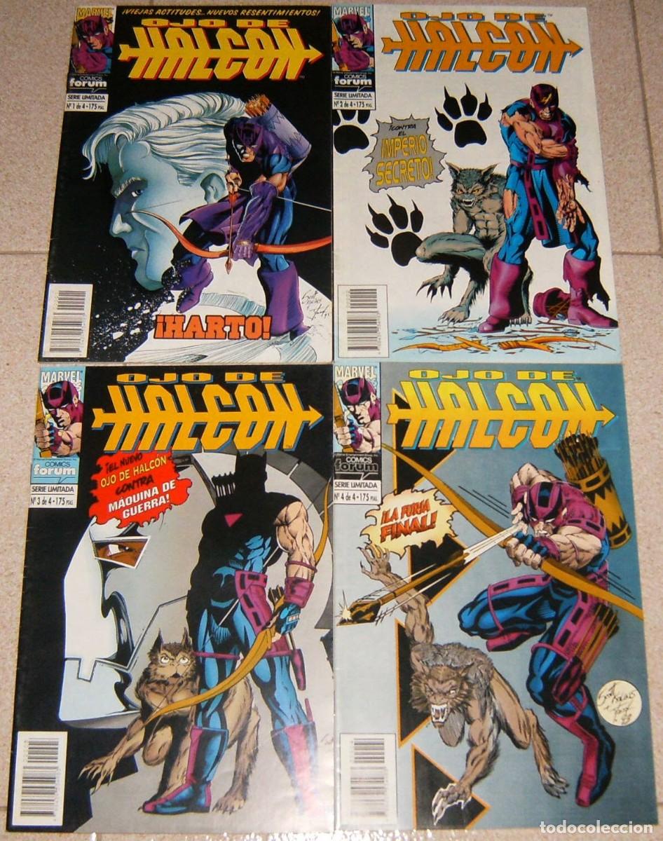 Comics: OJO DE HALCON . 1 2 3 4 . MINISERIE COMPLETA . FORUM . de LOS VENGADORES