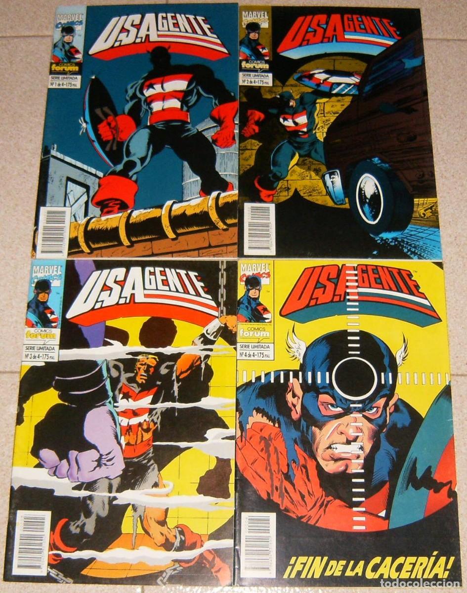 C&oacute;mics: USAGENTE . U.S.AGENTE 1 2 3 4 . MINISERIE COMPLETA . FORUM . de LOS VENGADORES